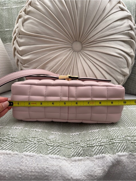 Michael Kors Blush Quilted Shoulder Bag with Gold Hardware main image 8